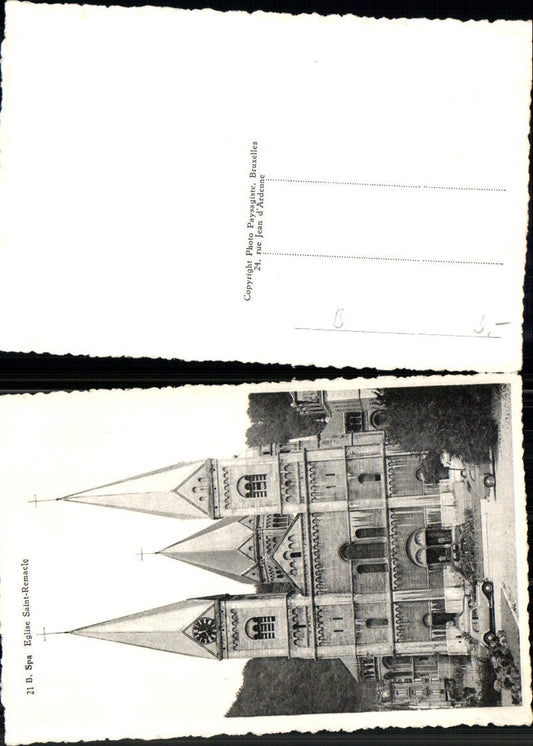 703164 Belgium Spa Eglise Saint Remacle