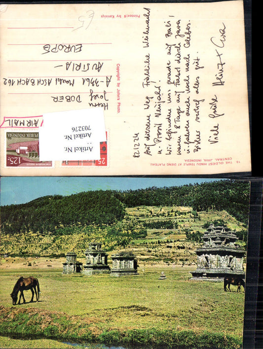 703276 Hindu Temple Dieng Plateau Central Java Indonesia Asia