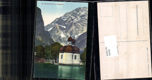 703504 St. Bartolomä Königsee b. Berchtesgaden pub Purger & Co. 12663
