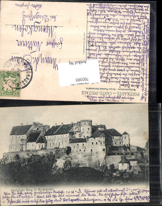 703505 Burghausen an der Salzach gel Mengkofen Dingolfing