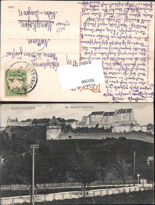 703506 Burghausen an der Salzach gel Mengkofen Dingolfing