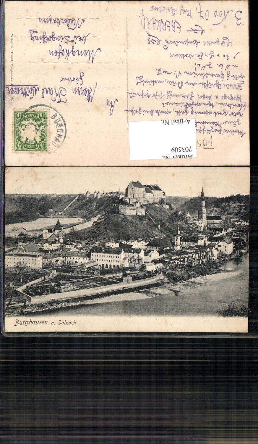 703509 Burghausen an der Salzach gel Mengkofen Dingolfing