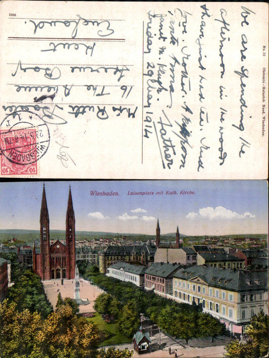 703699 Wiesbaden Luisenplatz Kirche