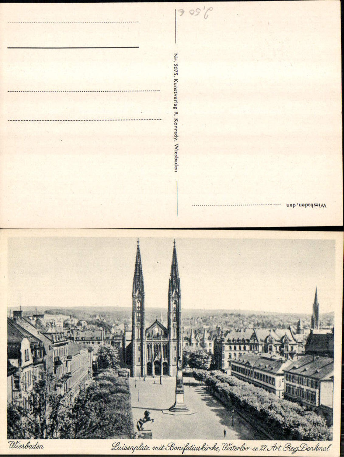 703711 Wiesbaden Luisenplatz Kirche