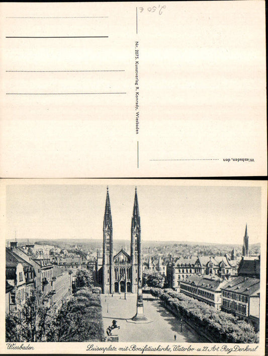 703711 Wiesbaden Luisenplatz Kirche