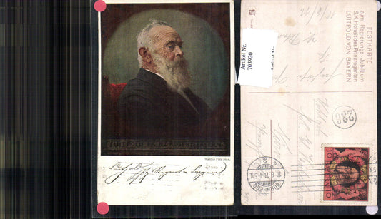 703920 Künstler AK Walther Firle Adel Luitpold Prinzregent von Bayern