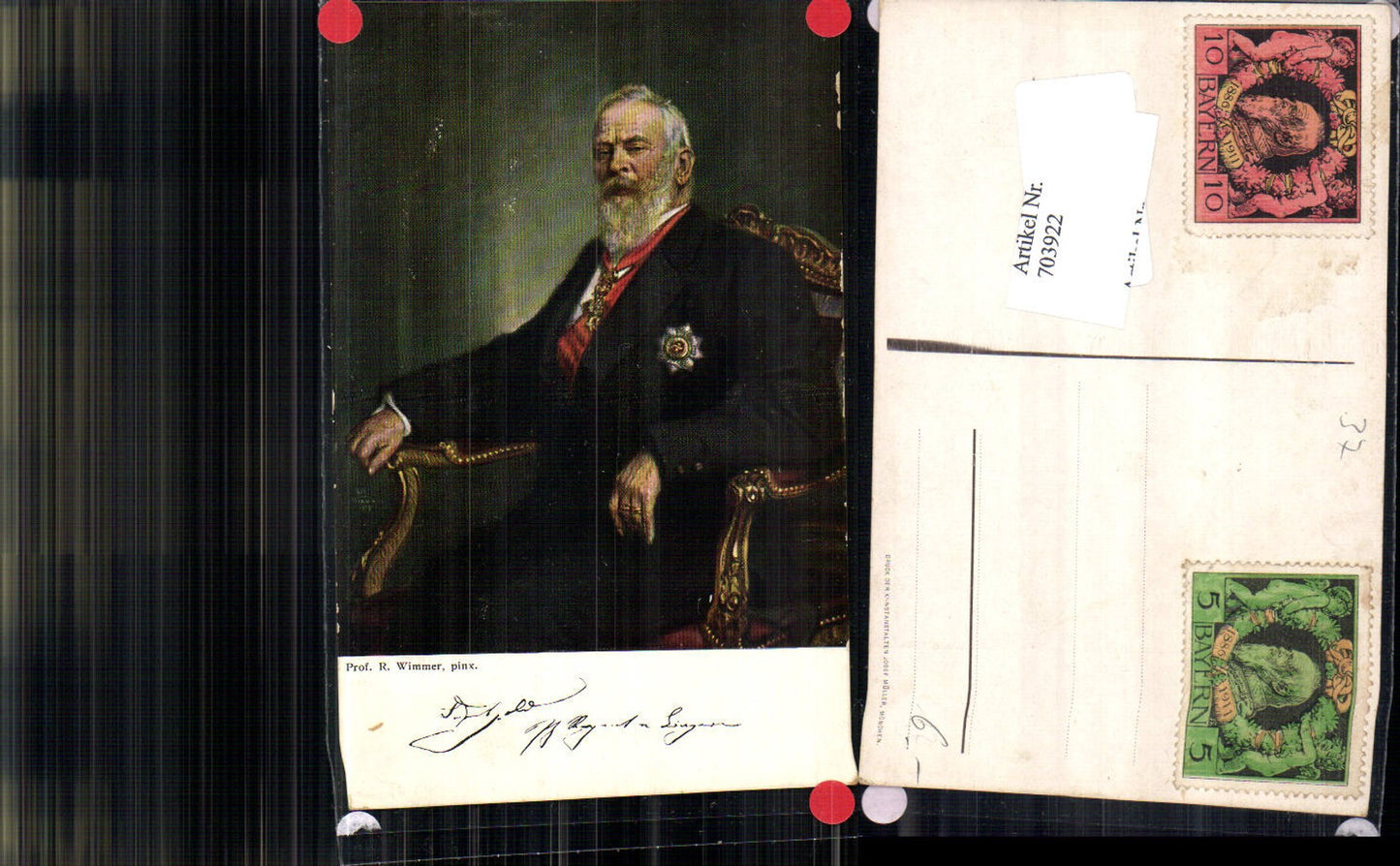 703922 Adel Luitpold Prinzregent von Bayern