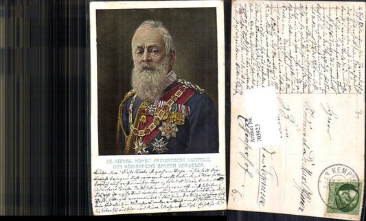 703923 Adel Luitpold Prinzregent von Bayern