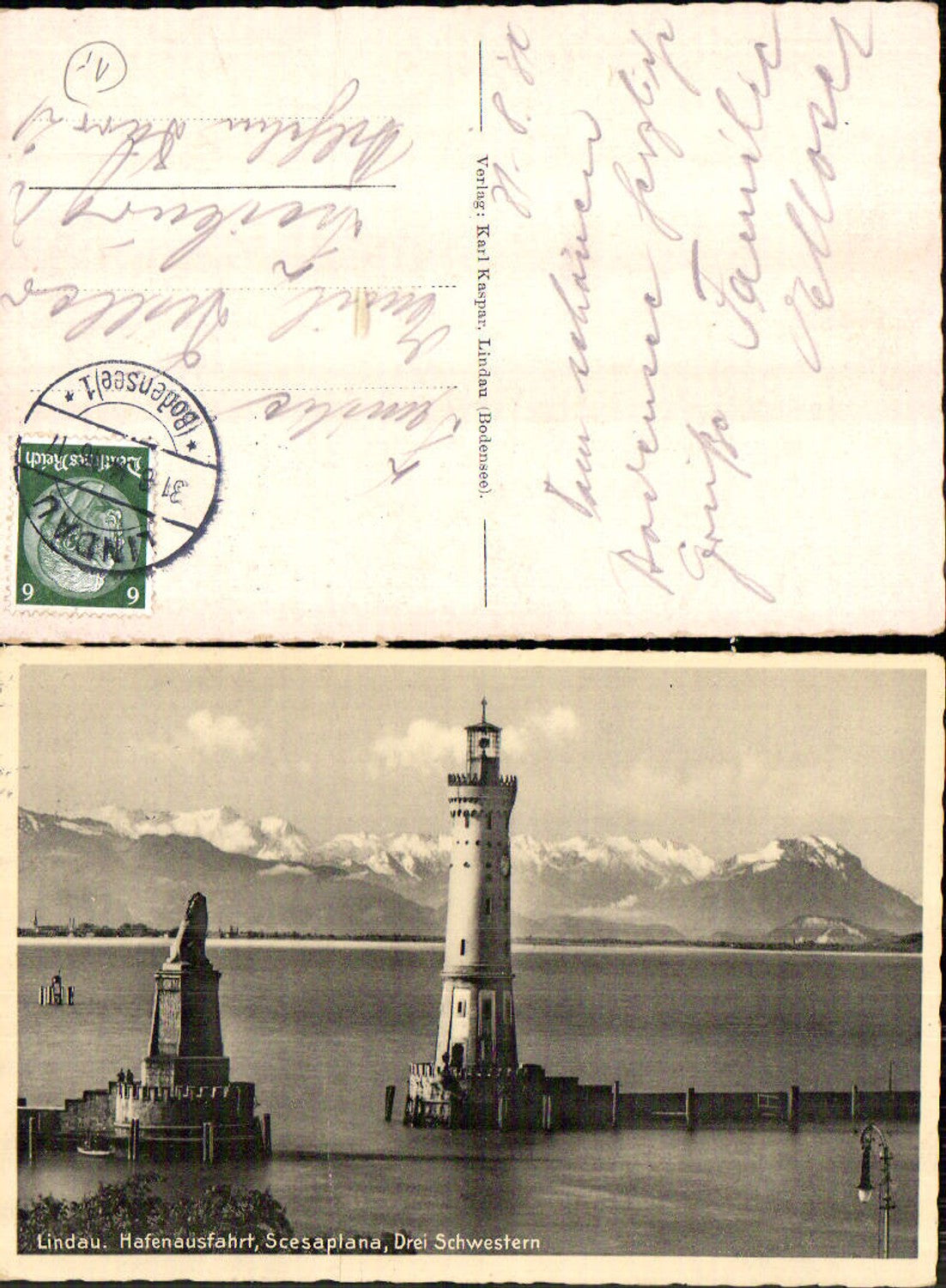 703933 Lindau on Lake Constance, harbor, lighthouse