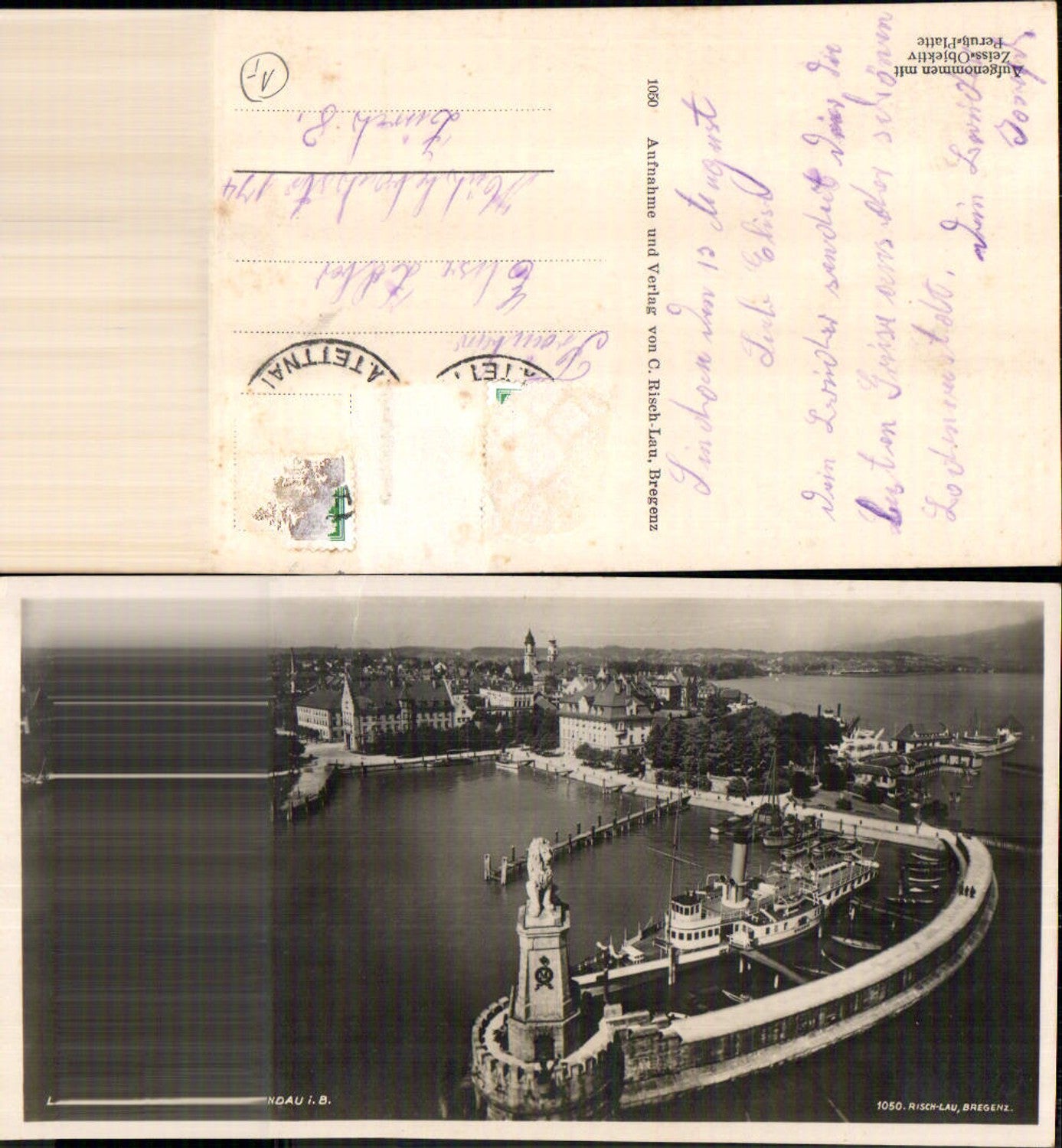 703935 Lindau am Bodensee Hafen Leuchtturm pub Risch-Lau 1050