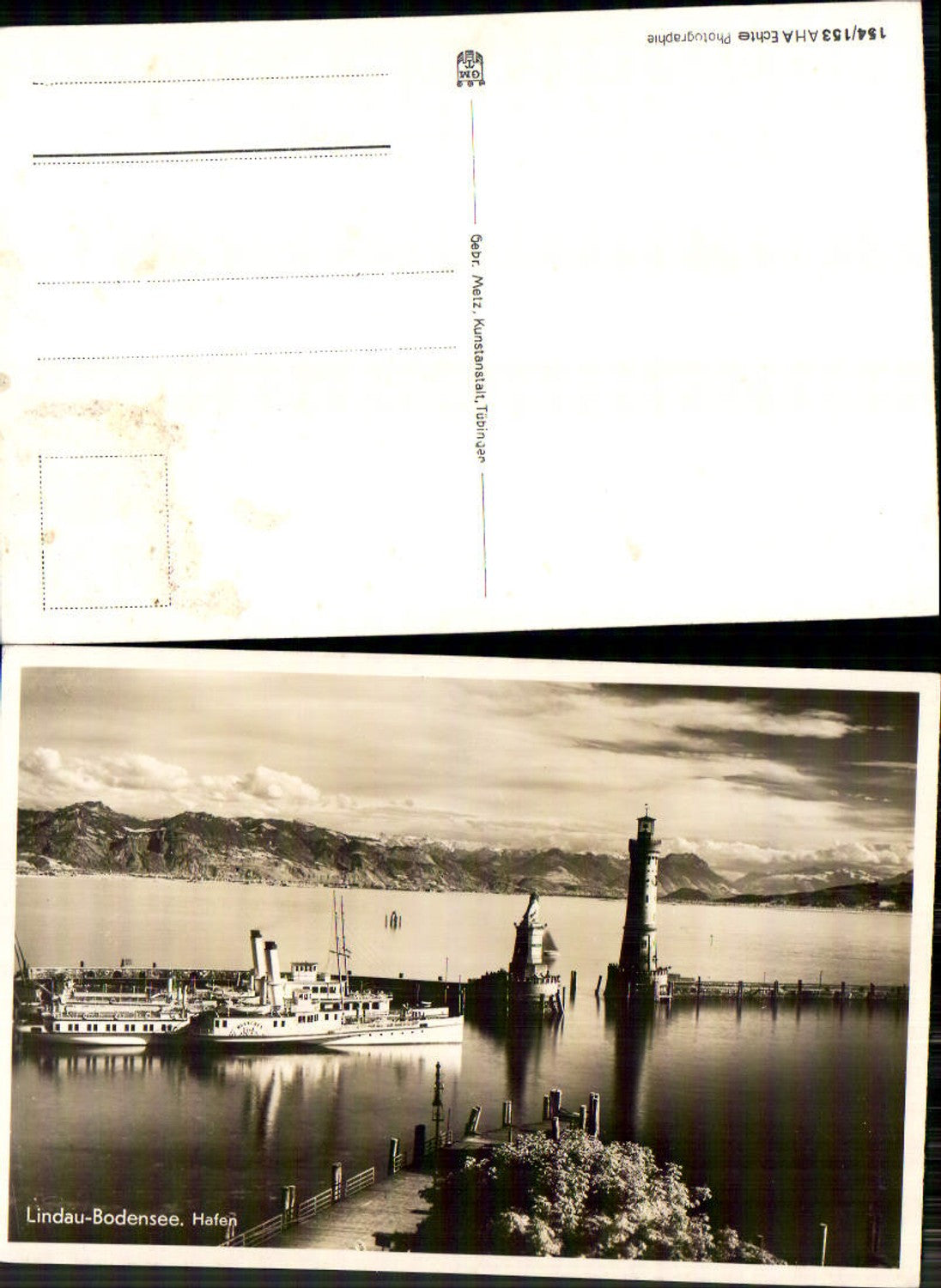 703944 Lindau am Bodensee Hafen Leuchtturm Dampfer München