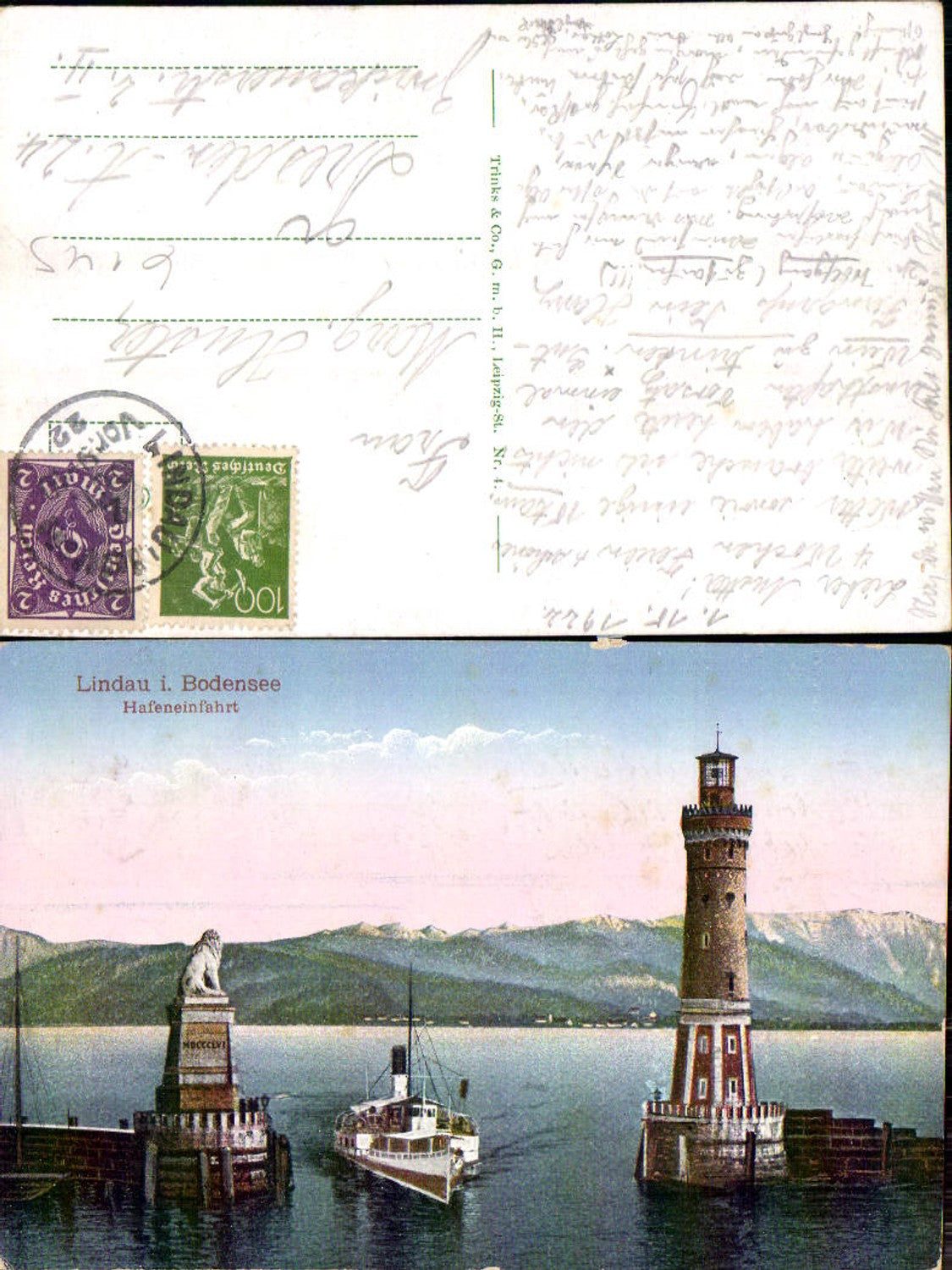 703953 Lindau on Lake Constance, harbor, lighthouse