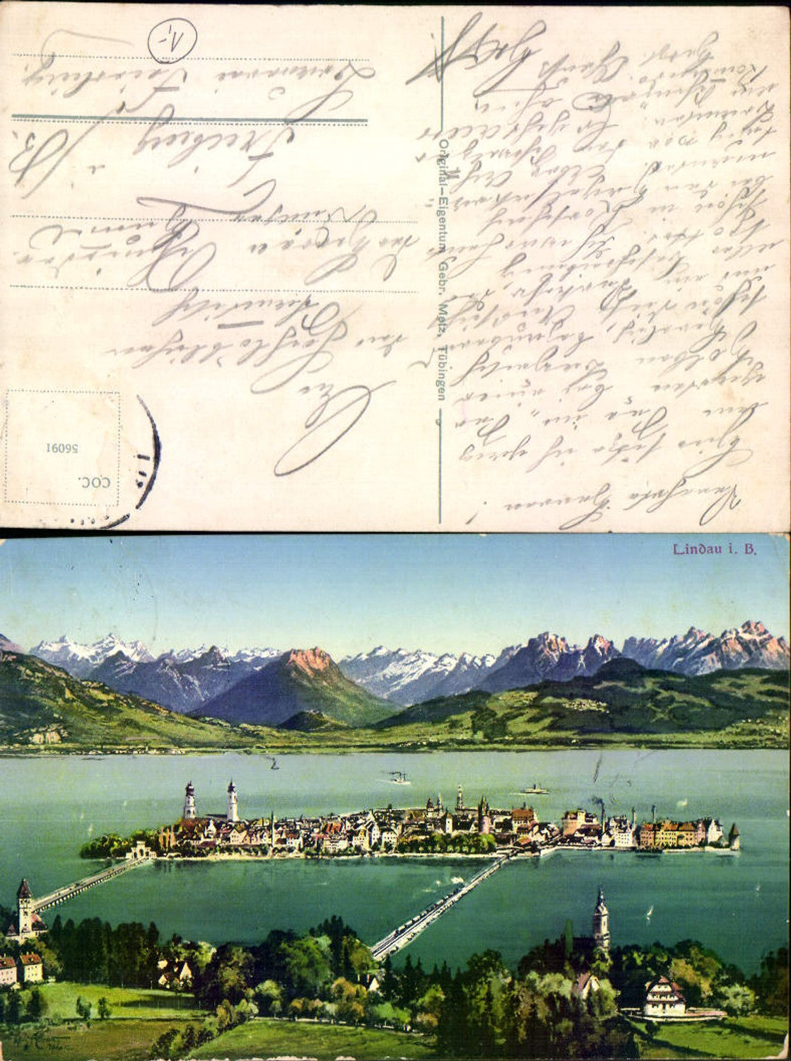 703956 Künstler AK Willy Moralt Lindau am Bodensee