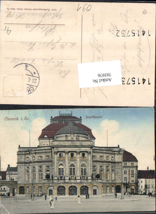 703976 Chemnitz Theater Stadttheater pub Hermann Richter 10134