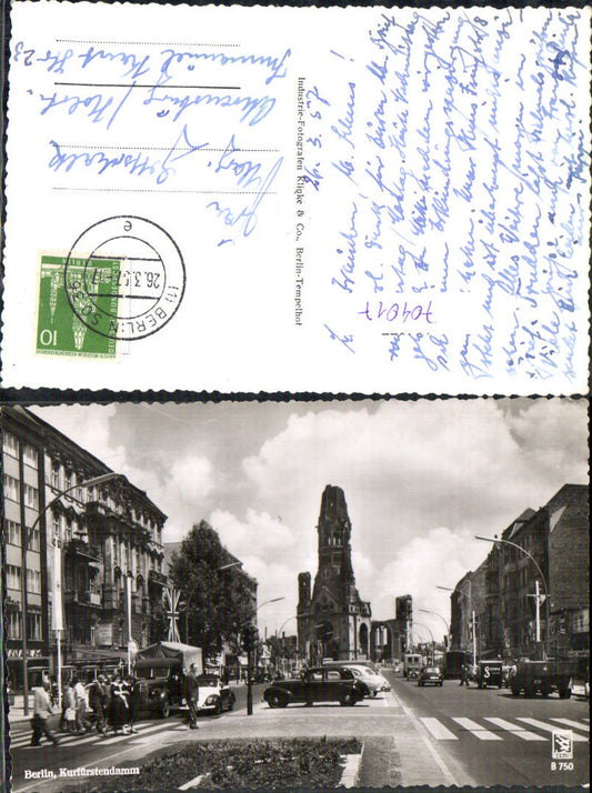 704017 Berlin Kurfürstendamm VW Käfer Oldtimer