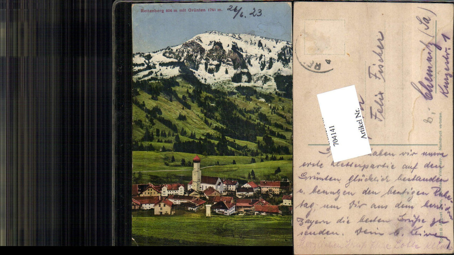 704141 Rettenberg m. Grünten LK Oberallgäu