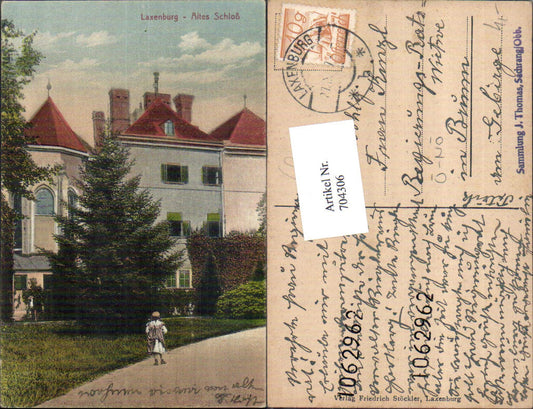 704306 Laxenburg Franzensburg Altes Schloß Partie Stp. Sammlung J. Thomas Sachrang