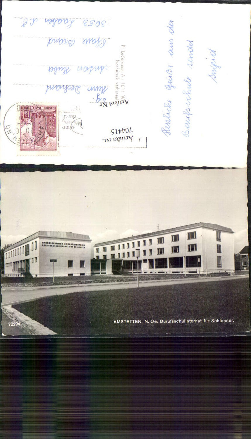 704415 Amstetten Berufschulinternat Schlosser