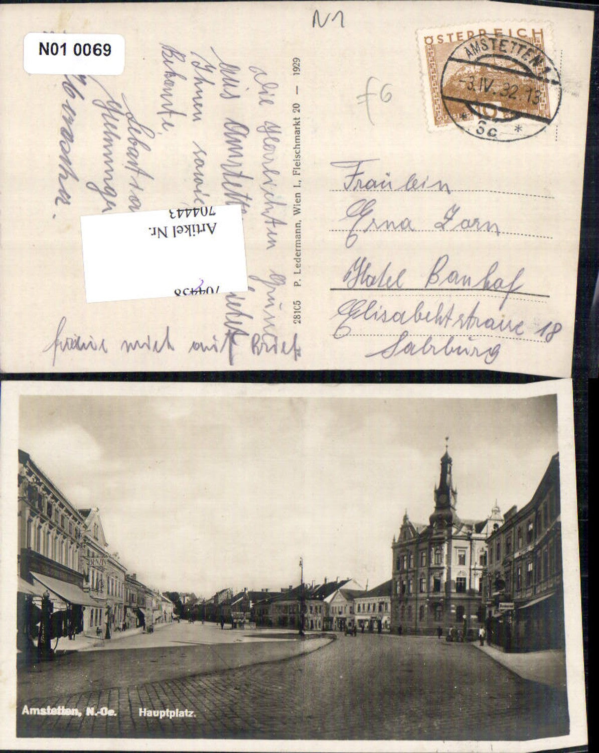 704443 Amstetten Hauptplatz