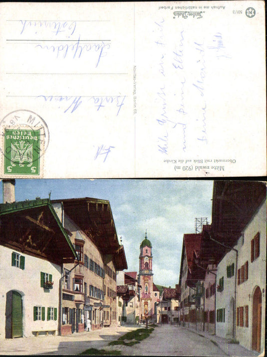 704471 Mittenwald an der Isar Obermarkt Kirche