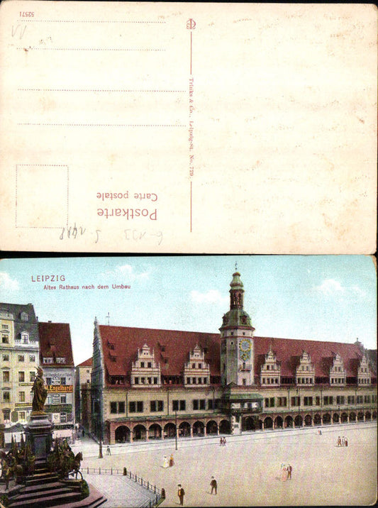 704518 Leipzig Old Town Hall and conversion pub Trinks