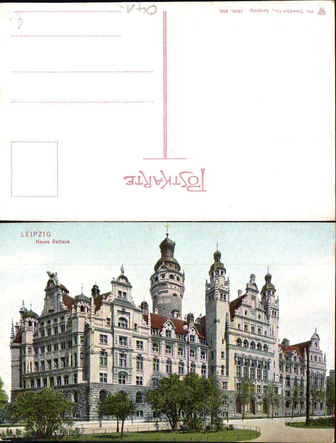 704525 Leipzig New Town Hall