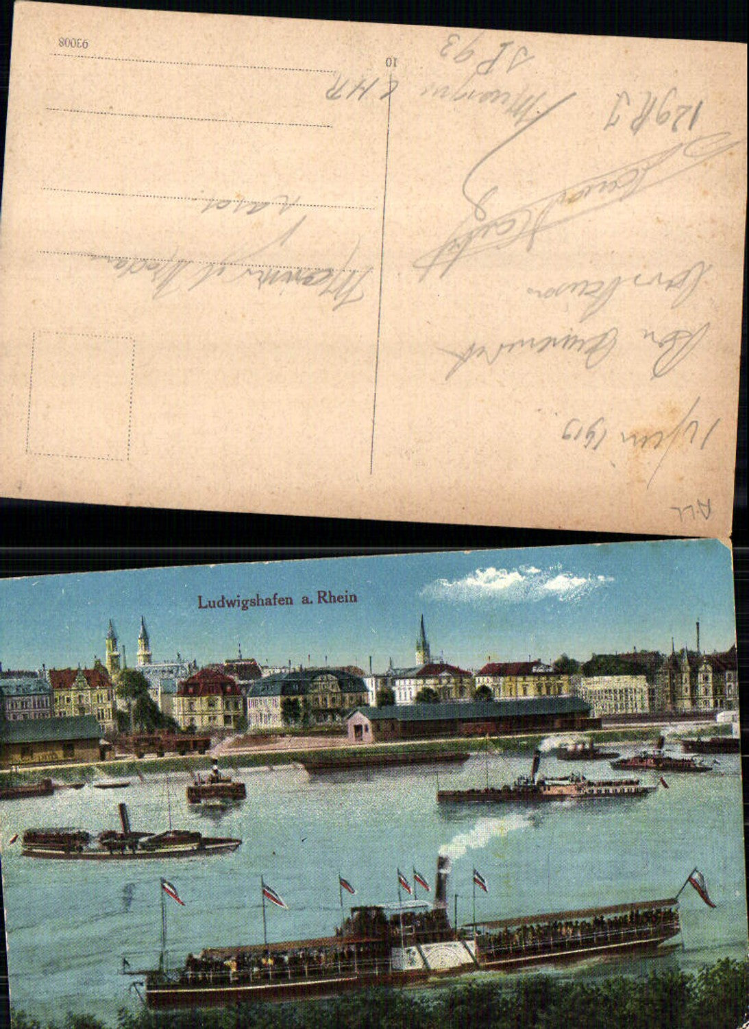 704534 Ludwigshafen am Rhein Dampfer