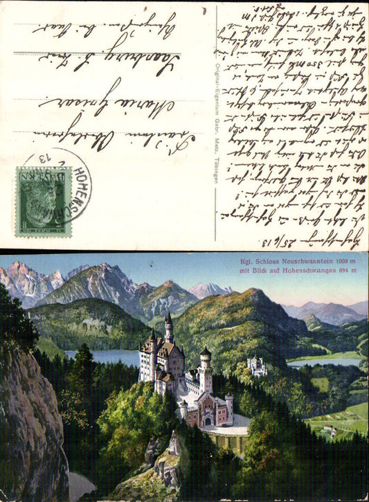 704621 Schloss Neuschwanstein Füssen Schwangau Hohenschwangau