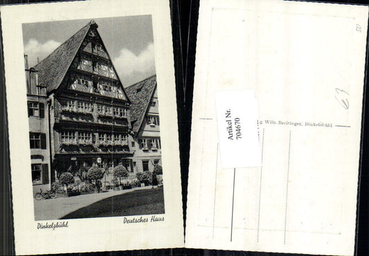 704670 Dinkelsbühl Deutsches Haus