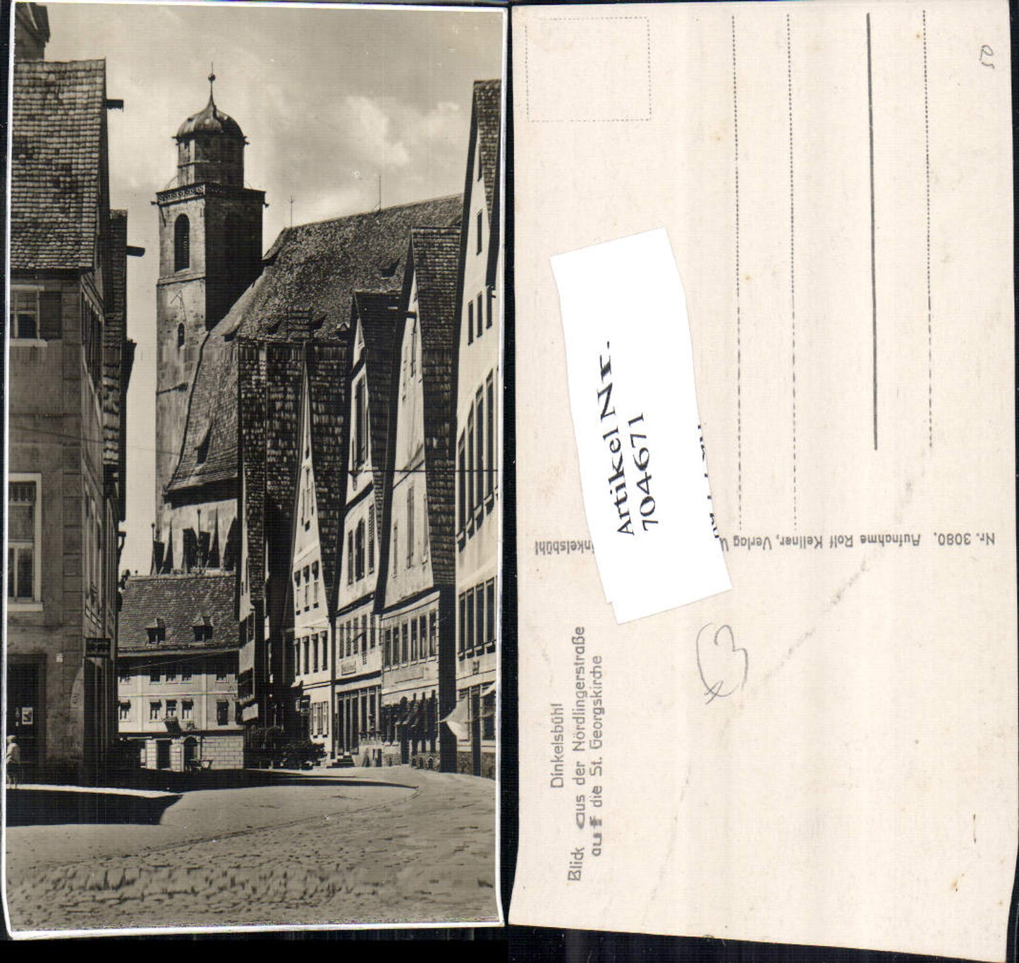 704671 Dinkelsbühl Nördlingerstraße St. Georgskirche