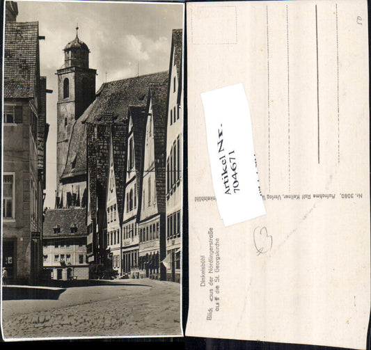 704671 Dinkelsbühl Nördlingerstraße St. Georgskirche