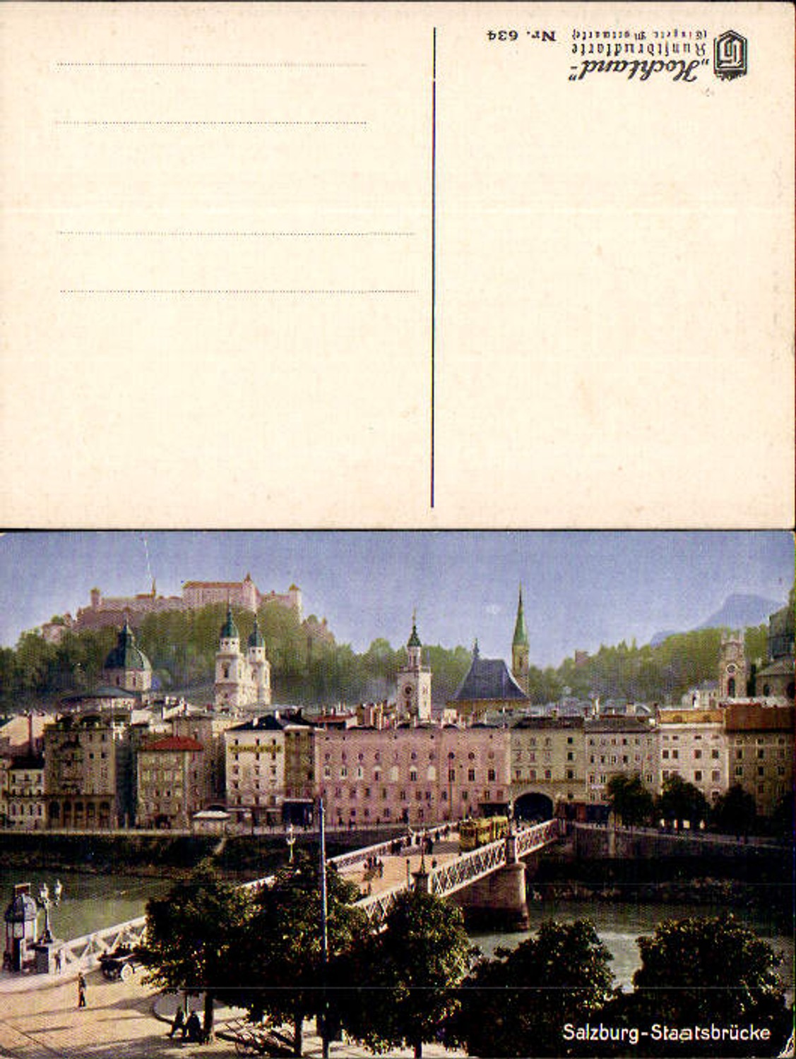 704784 Salzburg Stadt Staatsbrücke Brücke