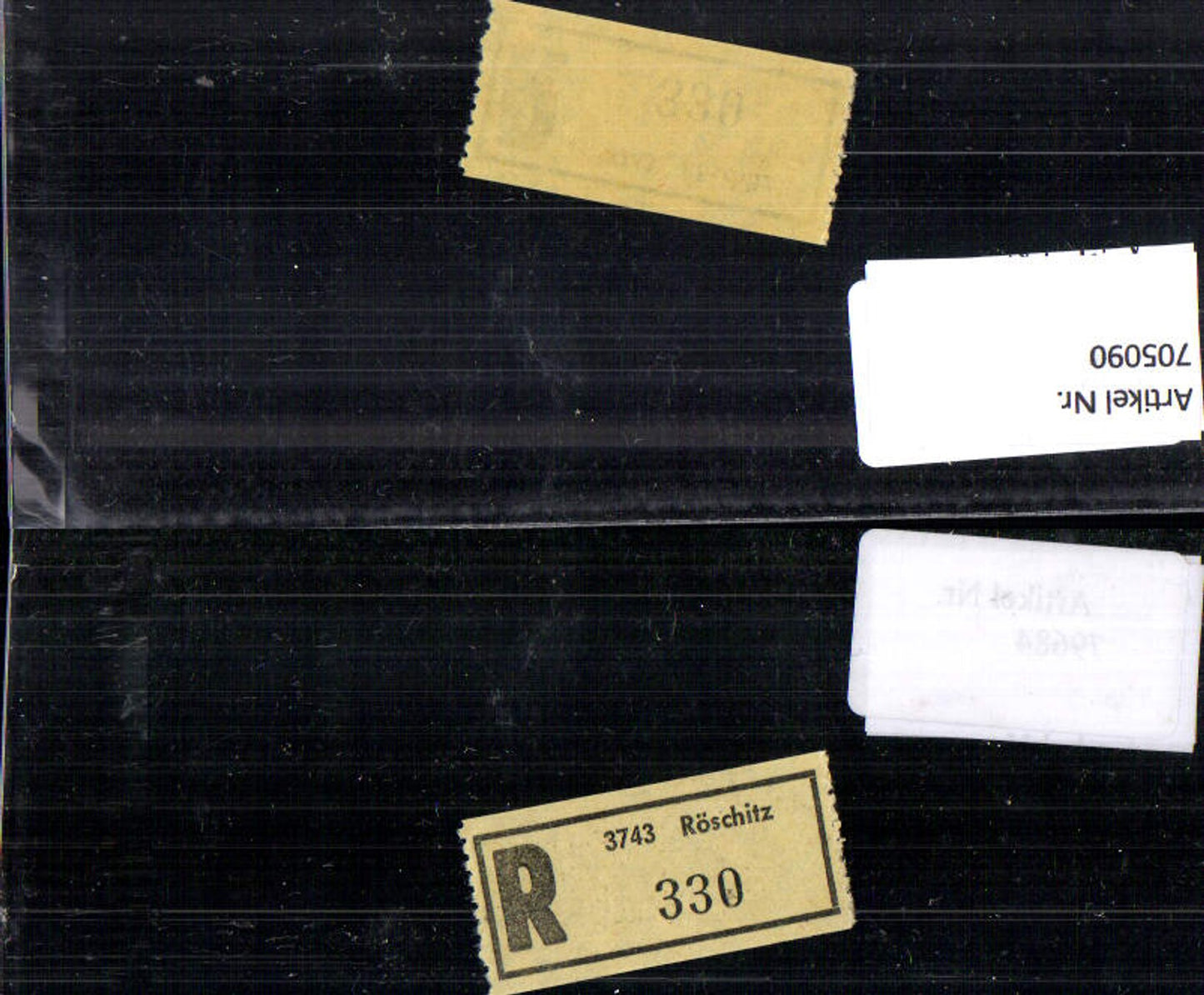 705090 Registration slip Reko slip R-slip Röschitz