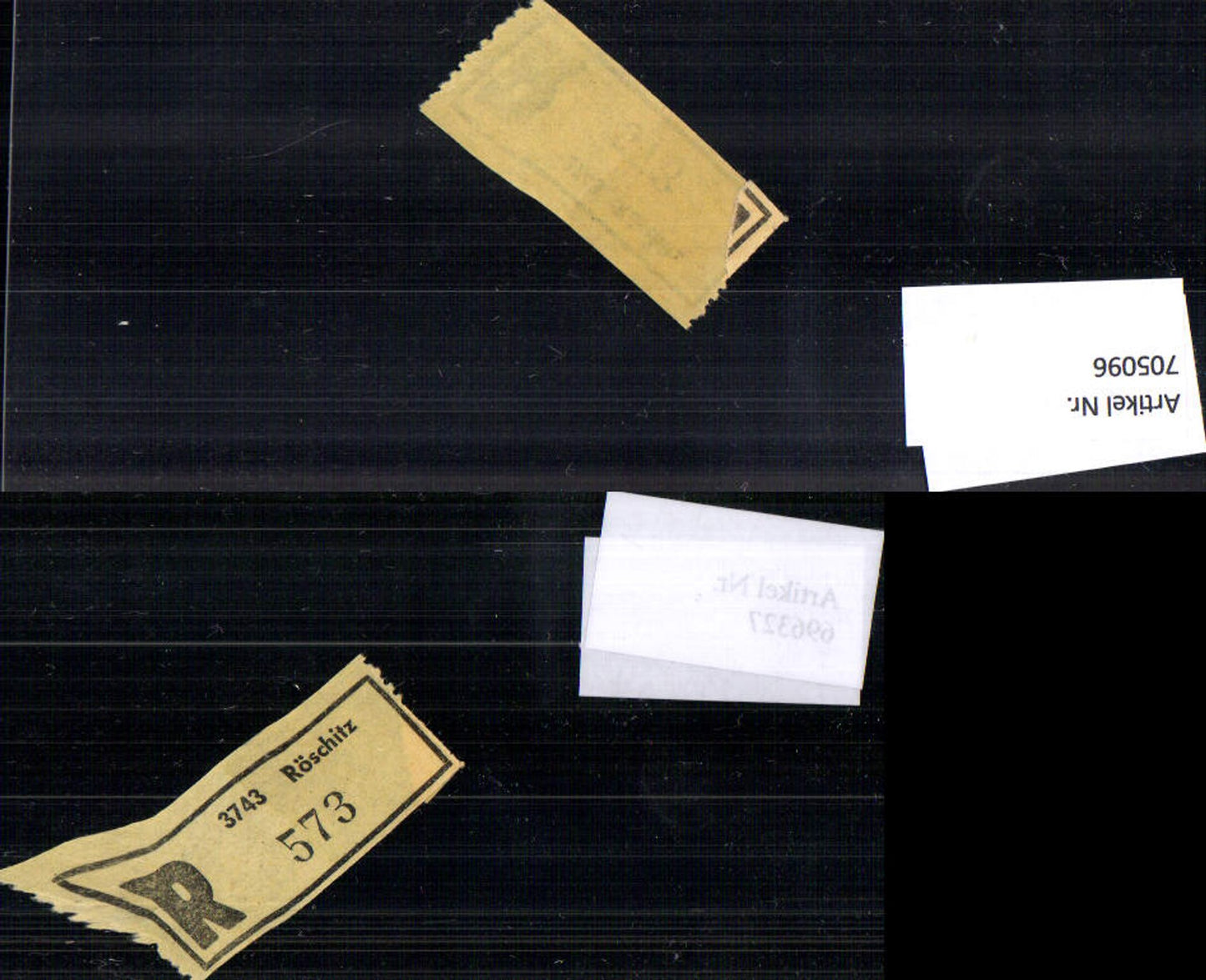 705096 Registration slip Reko slip R-slip Röschitz