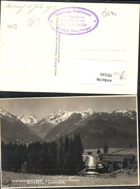 705165 Mittersill Passthurn Gasthaus Breitmoos
