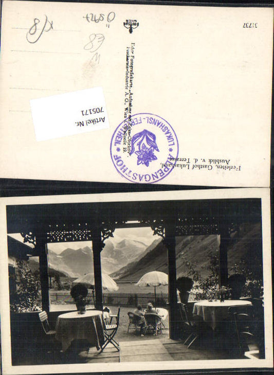 705171 Ferleiten Bruck Fusch Gasthaus Lukashansl