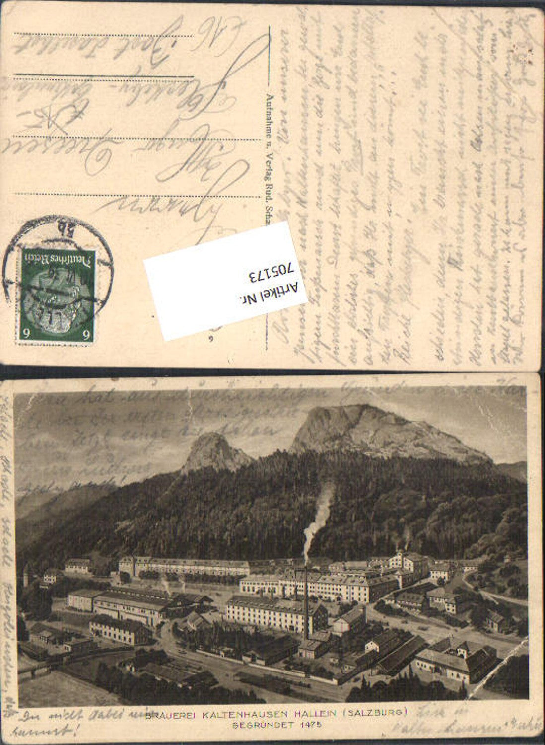 705173 Brauerei Kaltenhausen bei Hallein Salzburg Bier