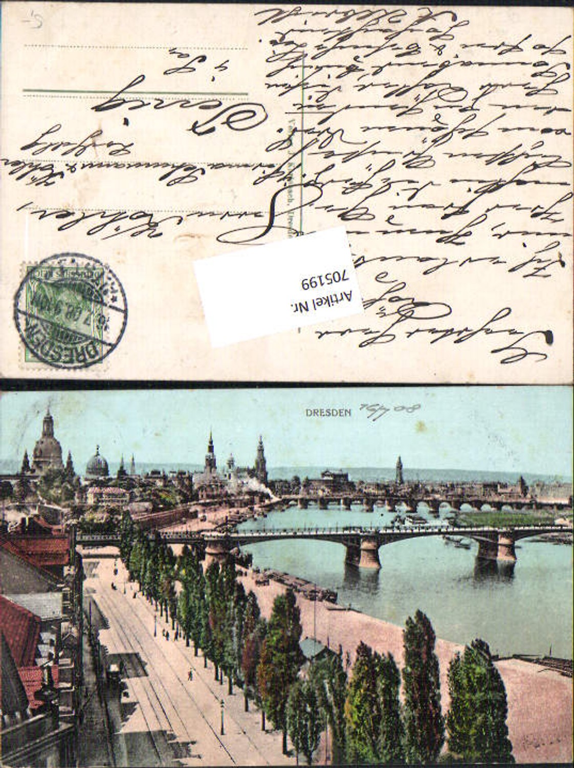 705199 Dresden Brücke Landungsplatz