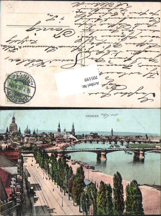 705199 Dresden Brücke Landungsplatz