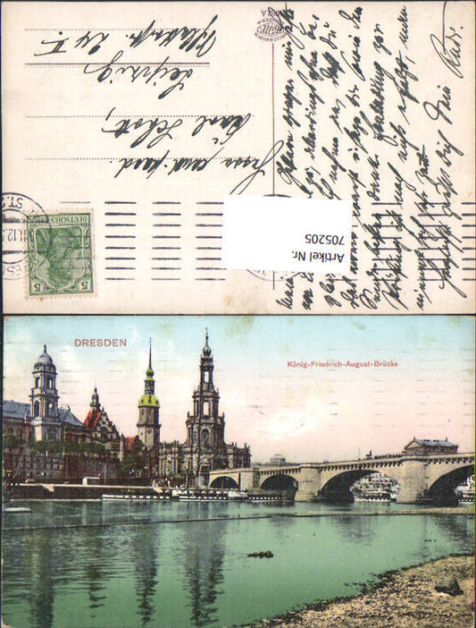 705205 Dresden König Friedrich August Brücke