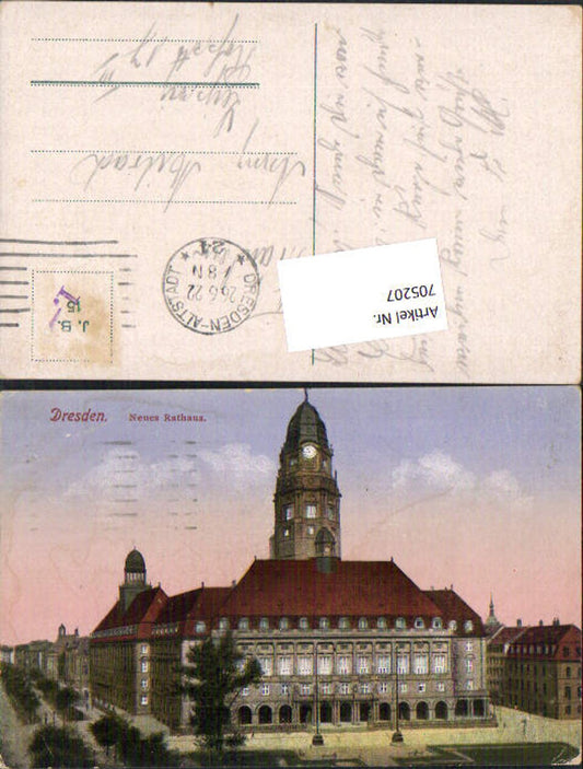 705207 Dresden Neues rathaus