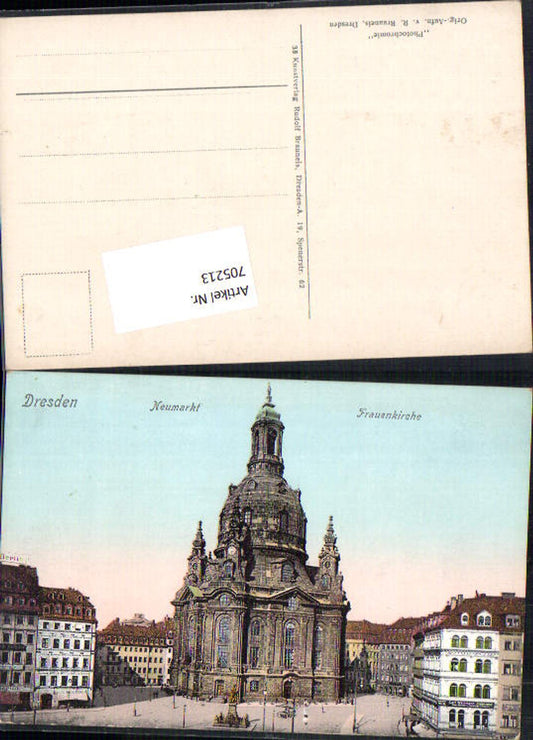 705213 Dresden Neumarkt Frauenkirche