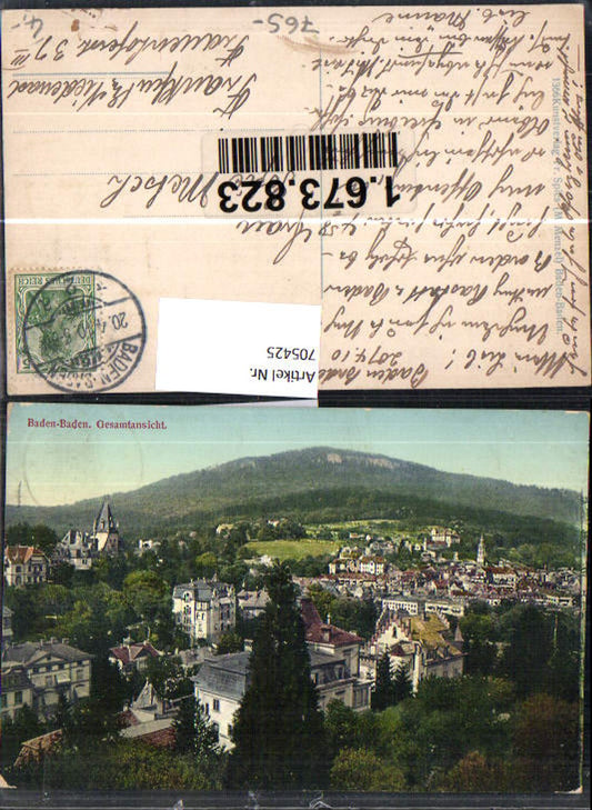 705425 Baden-Baden General view