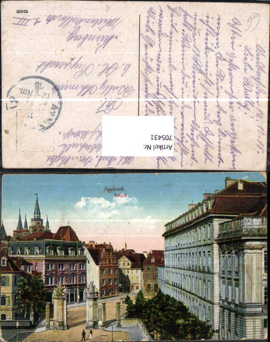 705431 Ansbach Schloss