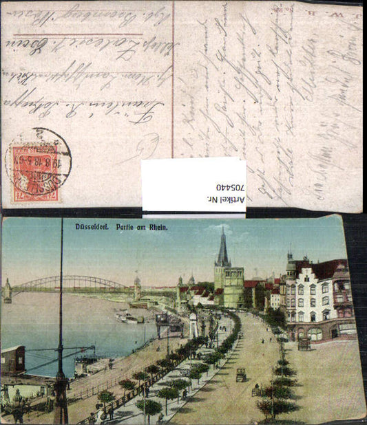 705440 Düsseldorf Partie am Rhein