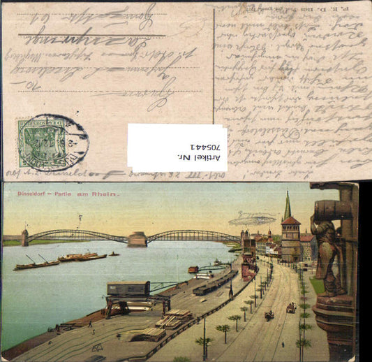 705441 Düsseldorf Partie am Rhein