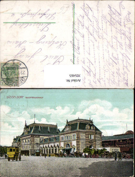 705465 Düsseldorf Hauptbahnhof Kutsche
