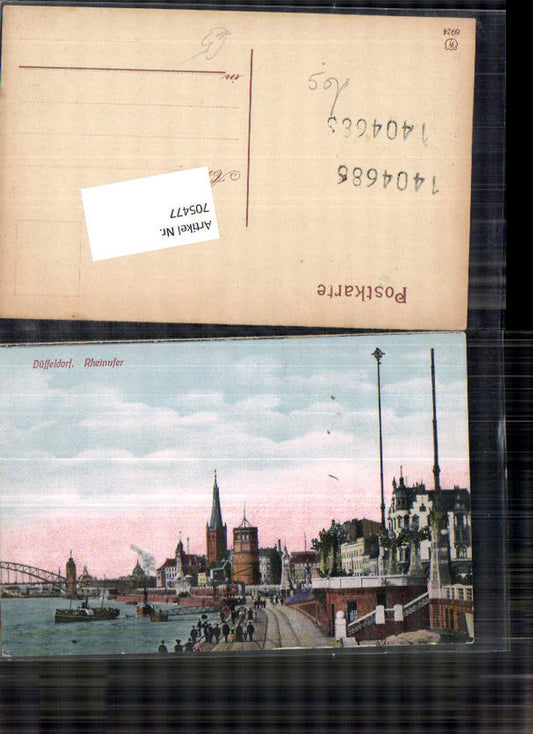 705477 Düsseldorf Rheinufer Partie