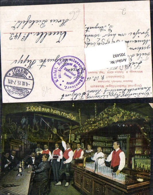 705492 Düsseldorf Radschläger Museum Feldpost