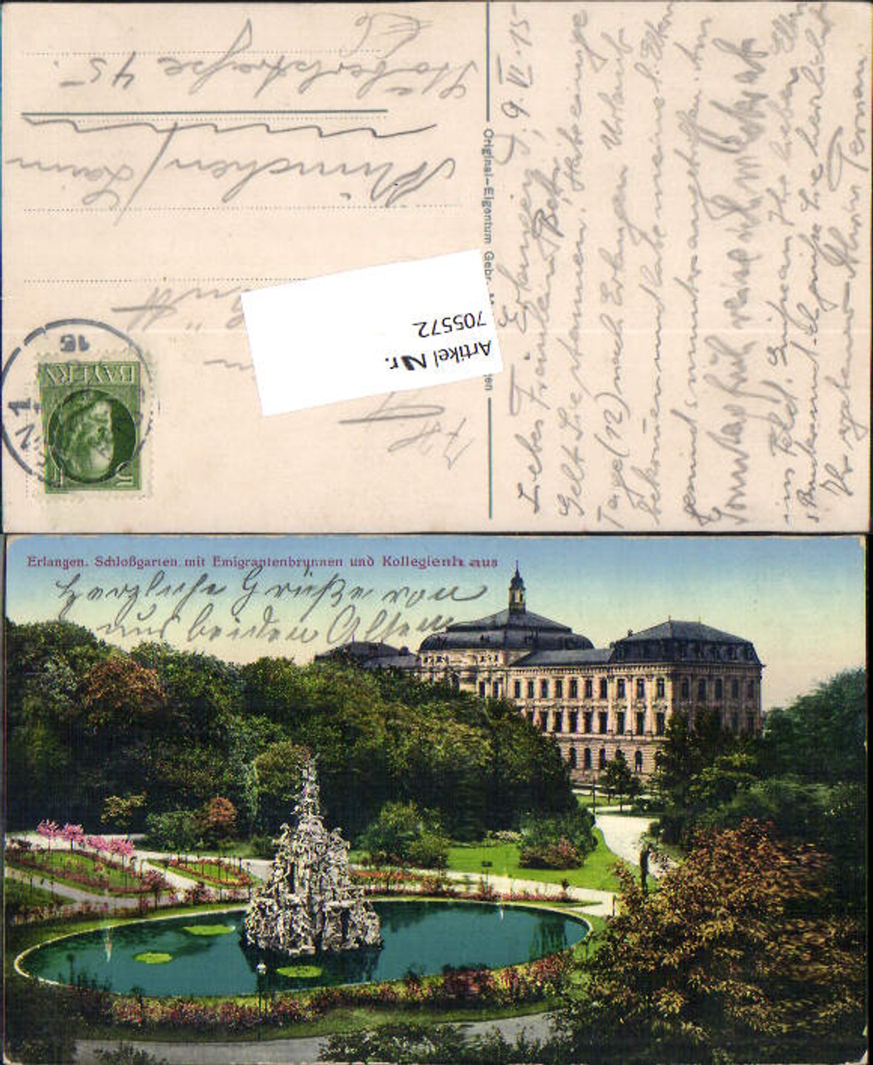 705572 Erlangen Schloßgarten